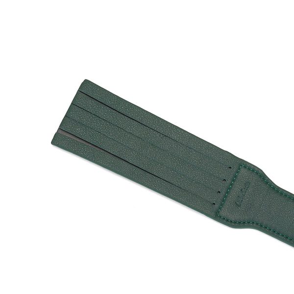 Mossy Chic Leather Dual Sensation Paddle by Liebe Seele