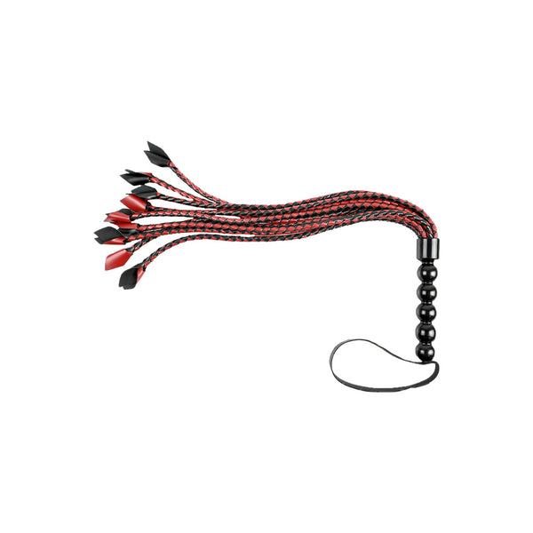 Braided Faux Leather Flogger