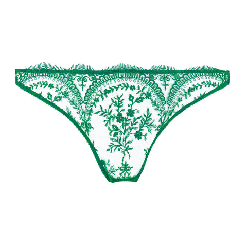LAST CHANCE TO BUY! Severine Emerald Thong by Dita Von Teese