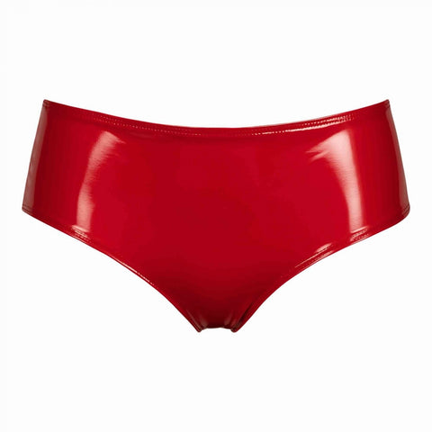Last Chance To Buy! Beatrice Shorties Red Shine PVC