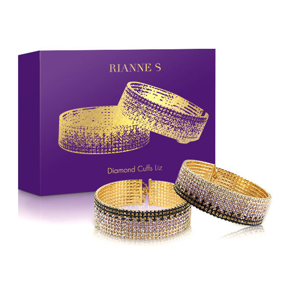 Diamond Mesh Bracelets Cuffs by Rianne S