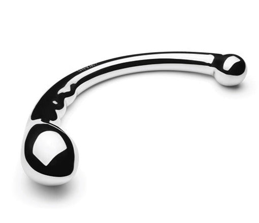 Stainless Steel Hoop Dildo by Le Wand for mind blowing G-spot and P-spot play.
