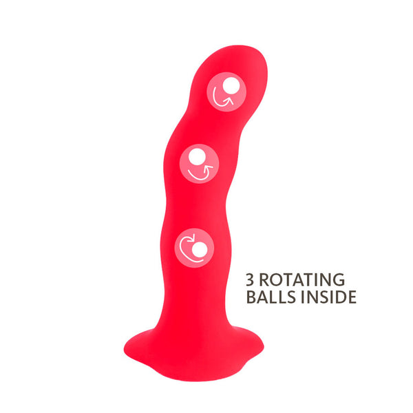 Bouncer Jiggle Dildo with Suction Cup - Harness Compatible