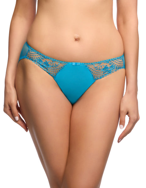 Julies Roses Butterfly Blue Bikini Brief (Last chance to buy)
