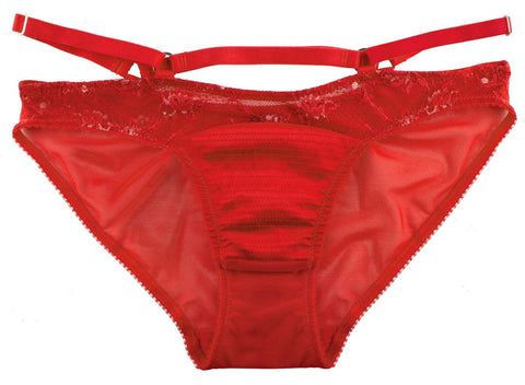 Madame X Brief - Flame - Last Chance to Buy! (L)