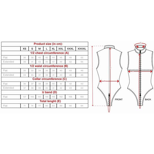 Manon Vinyl Body Red - Patrice Catanzaro