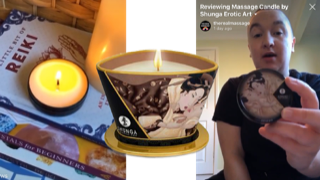 Massage Review Series with Ana from The Real Massage: Sensual Massage Candles by Shunga Erotic.