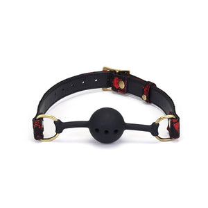 Victorian Garden: Vegan Friendly Silicone Ball Gag by Liebe Seele
