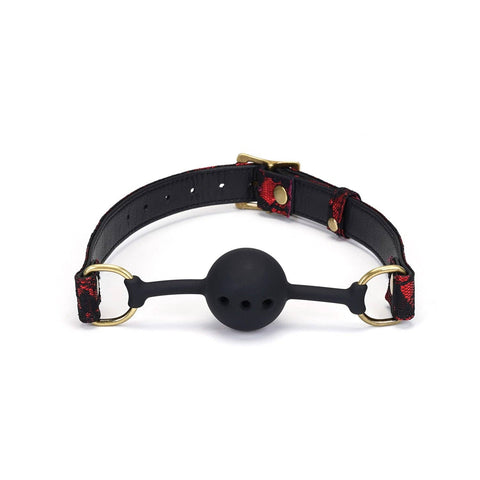 Victorian Garden: Vegan Friendly Silicone Ball Gag by Liebe Seele