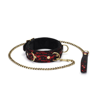 Victorian Garden Lace and Velvet Collar, Vegan-Friendly  by Liebe Seele