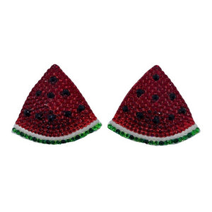 Watermelon Crystal Nipple Pasties
