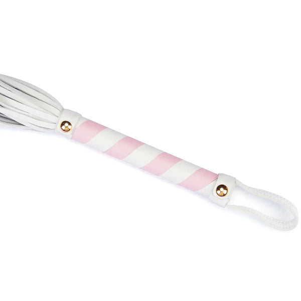 Fairy Green or Pink Leather Flogger by Liebe Seele.