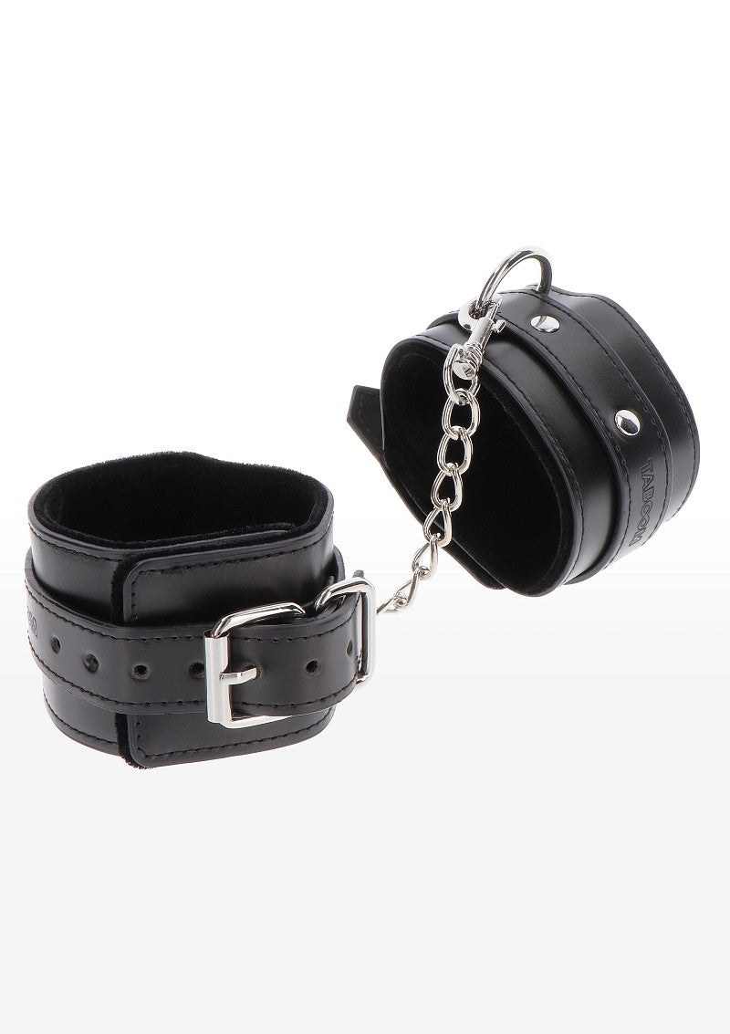 Taboom velvet lined ankle cuffs