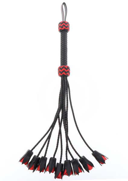 Real Leather Roses Whip