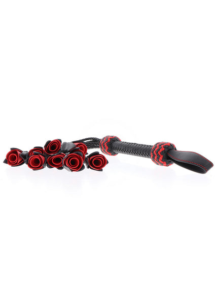 Real Leather Roses Whip