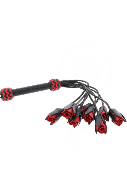 Real Leather Roses Whip
