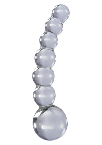 Icicles - Beaded Wand Glass Dildo