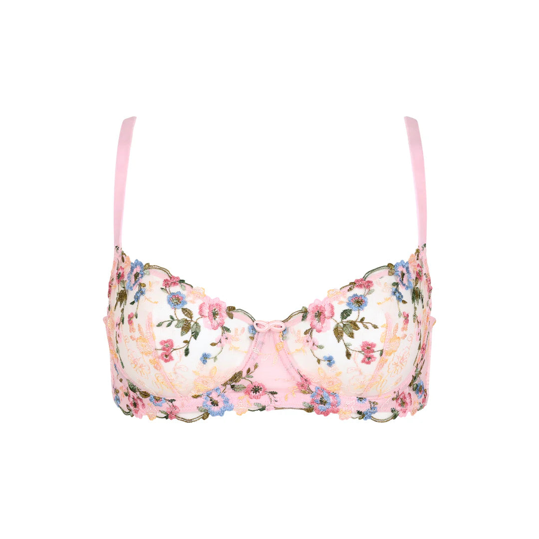 Prestige Amor Underwire Bra in Blush by HUIT
