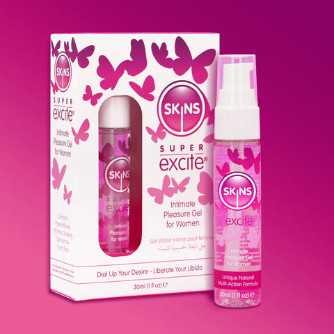 Skins Super Excite - Intimate Pleasure Gel for Women (30ml)