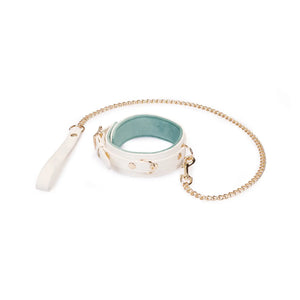 Boudoir Amor Vegan Collar with Leash (Pink, Black, White)