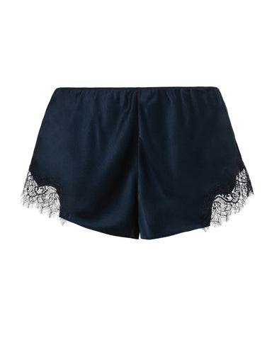 Silk French Knicker in Navy by Sainted Sisters