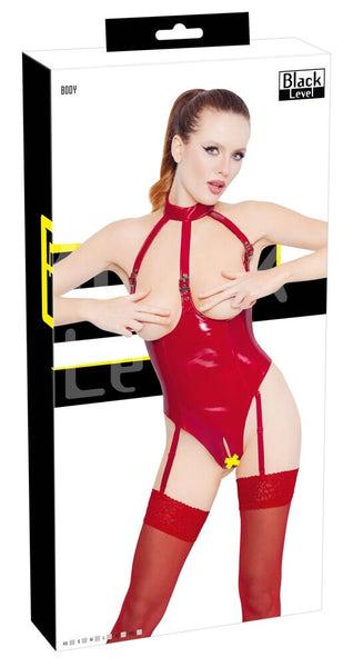 Red Vinyl Body- Black Level