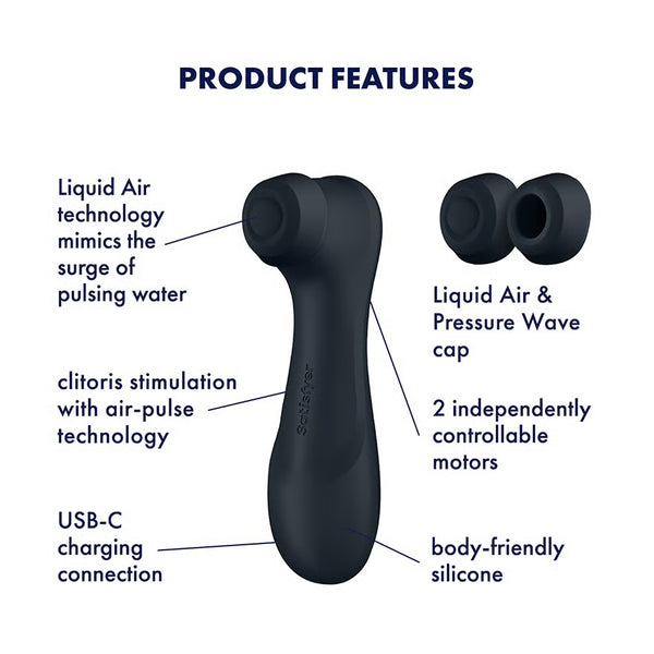 NEW Satisfyer pro 2 generation 3- air pulse and vibration