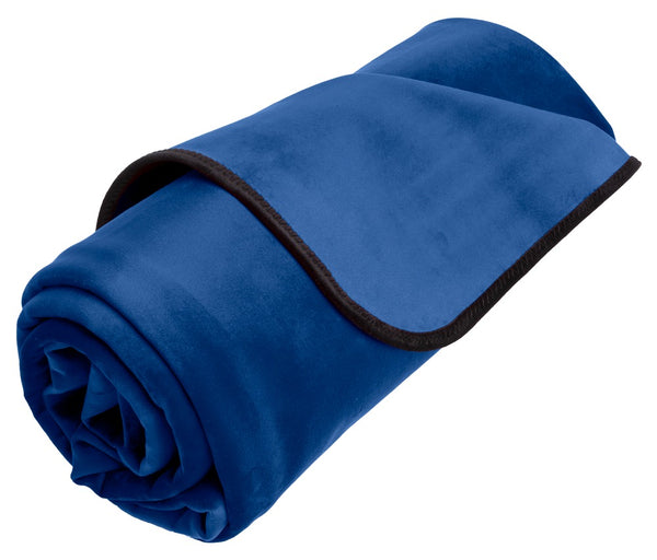 Fascinator Mini Travel Throw by Liberator (Blue or Purple)