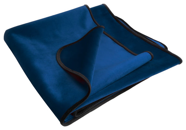 Fascinator Mini Travel Throw by Liberator (Blue or Purple)