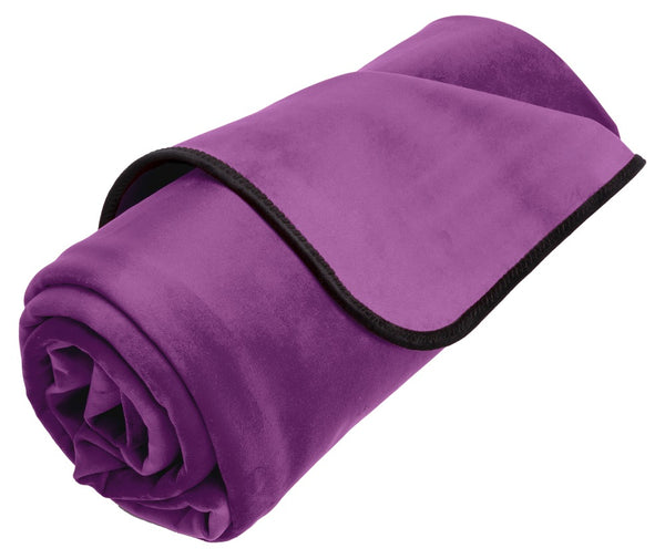 Fascinator Mini Travel Throw by Liberator (Blue or Purple)