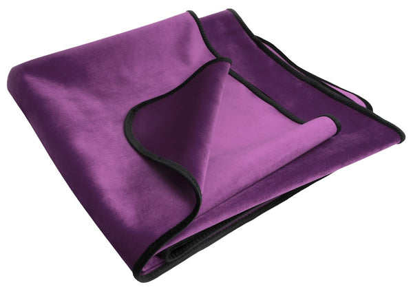 Fascinator Mini Travel Throw by Liberator (Blue or Purple)