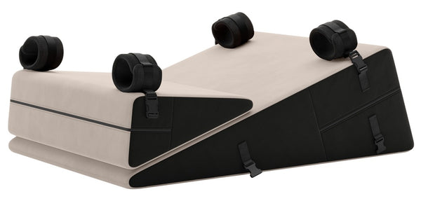 Bondage Wedge/Ramp Combo in White by Liberator - LAST CHANCE TO BUY!