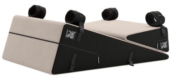 Bondage Wedge/Ramp Combo in White by Liberator - LAST CHANCE TO BUY!