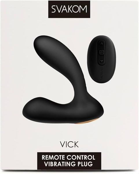 Vick Remote Control Prostate Massager by Svakom