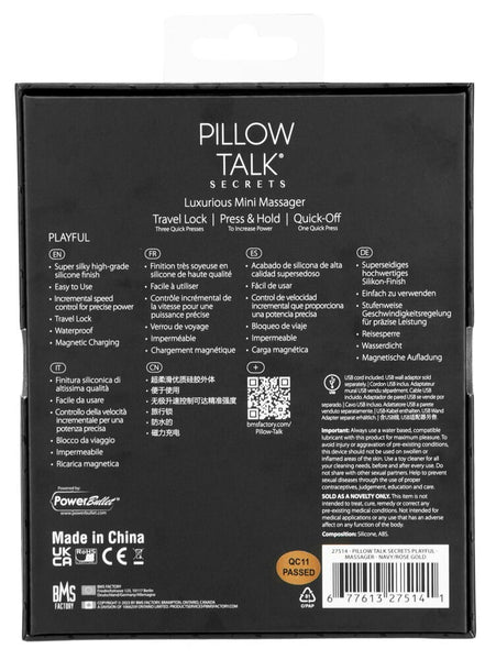 'Playful' Vibrator from Pillow Talk