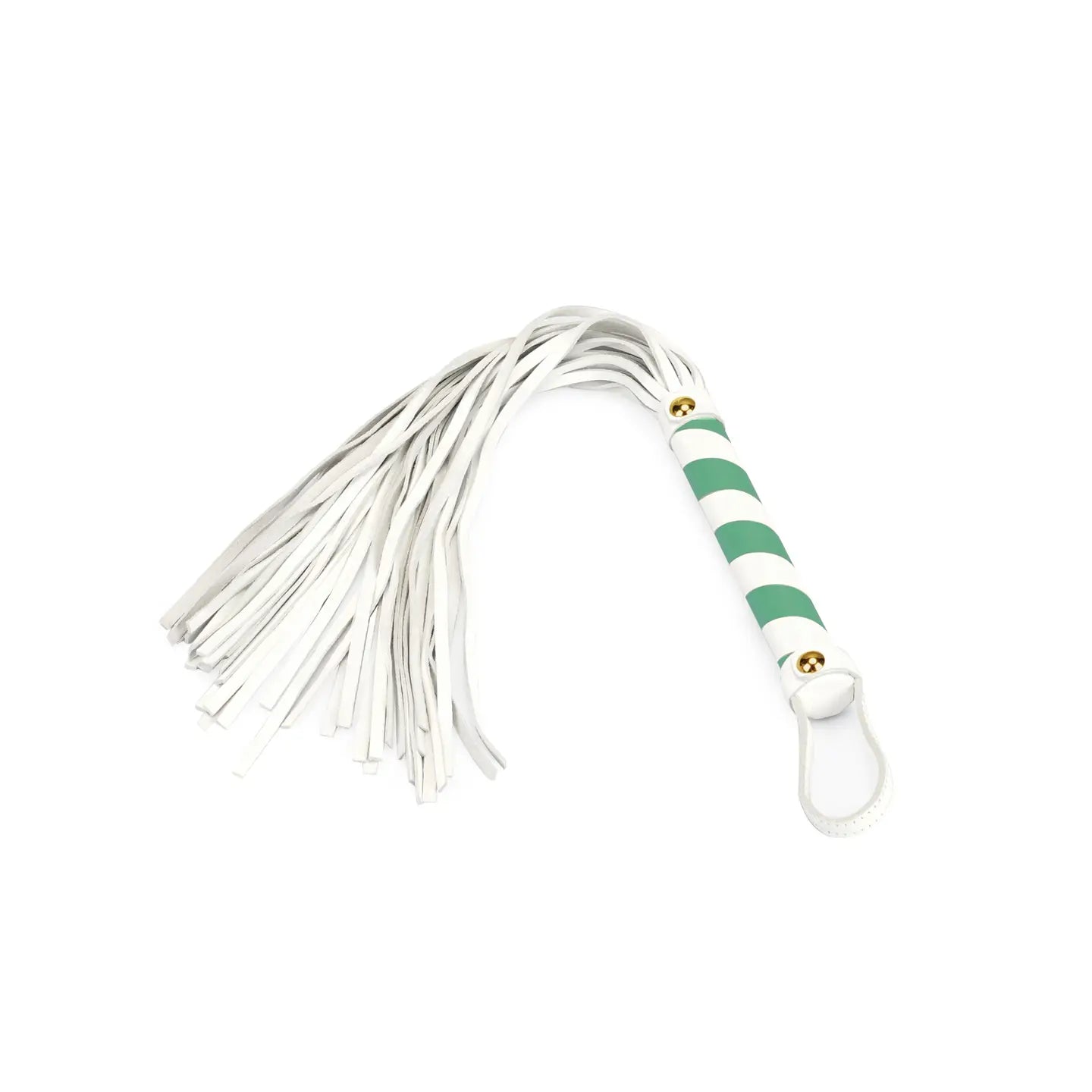 Fairy Green or Pink Leather Flogger by Liebe Seele.