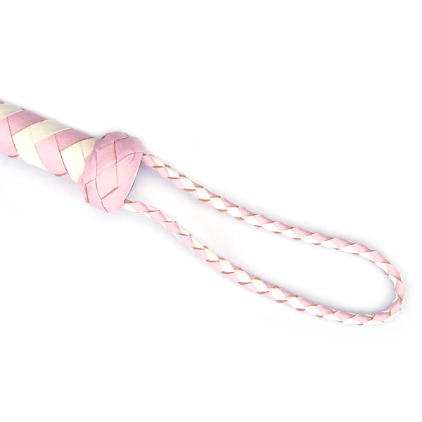 Fairy Green or Pink Leather Cat 'O Nine by Liebe Seele.