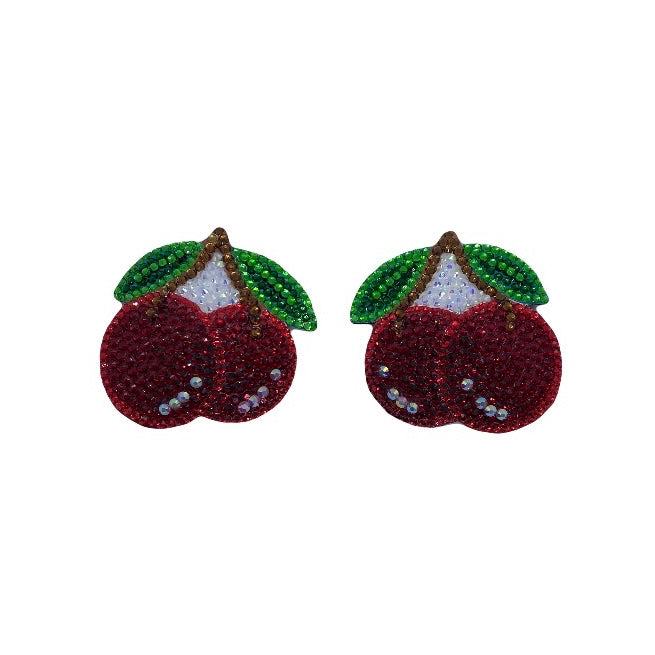Cherry Crystal Nipple Pasties