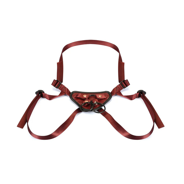 PU Leather Strap On Harness by Liebe Seele