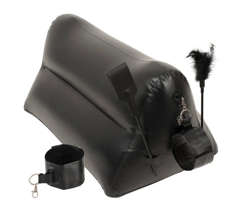 Inflatable Love Cushion for Couples - Portable Triangle Cushion