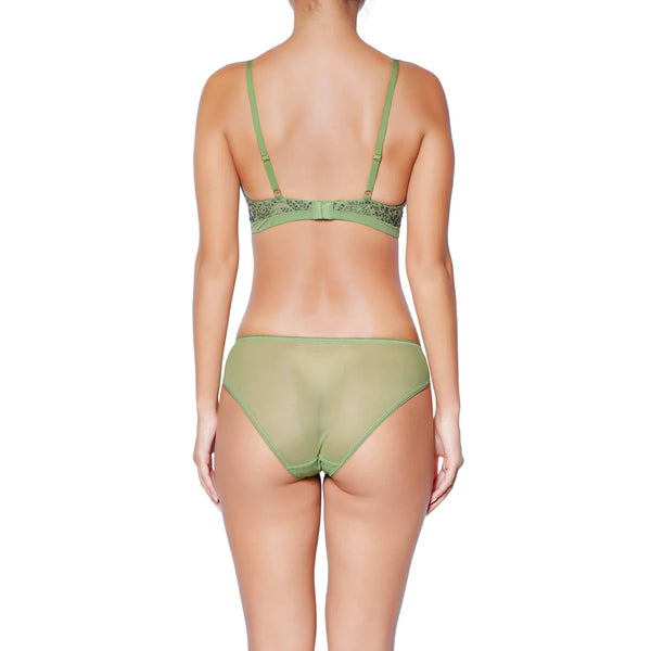 Breeze in Apple Green Bikini Brief by HUIT