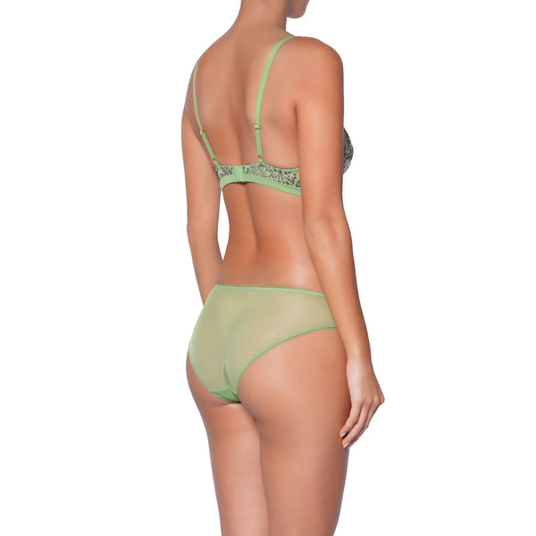 Breeze in Apple Green Bikini Brief by HUIT