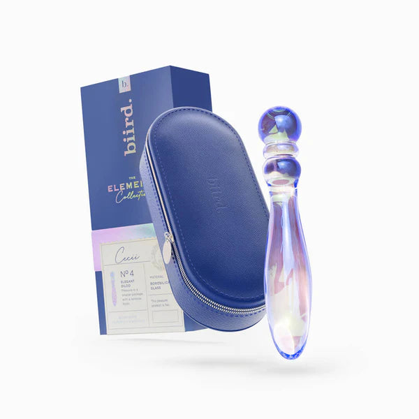 Biird Cecii No 4 Elegant Glass Dildo