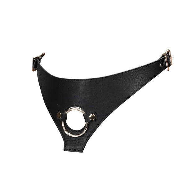 Deluxe Leather Strap On Harness by Liebe Seele