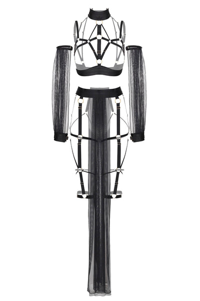 SALE - Cleopatra Sensual Leg & Body Harness Set