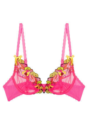 Magda - Cocktail Embroidered Plunge Bra