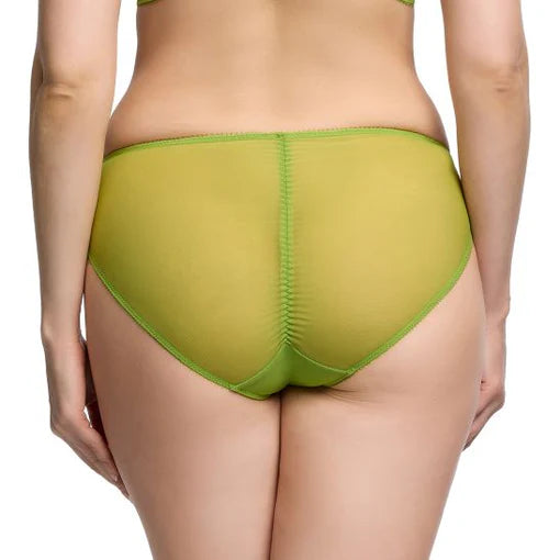NEW! Severine Absinthe Foil Brief by Dita Von Teese