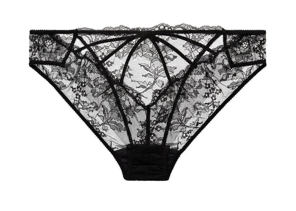 Yva Black Backless Brief by Dita Von Teese