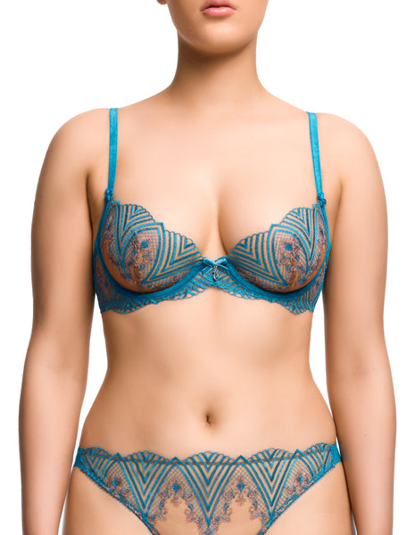 Fortunia Thong in Mosaic by Dita Von Teese