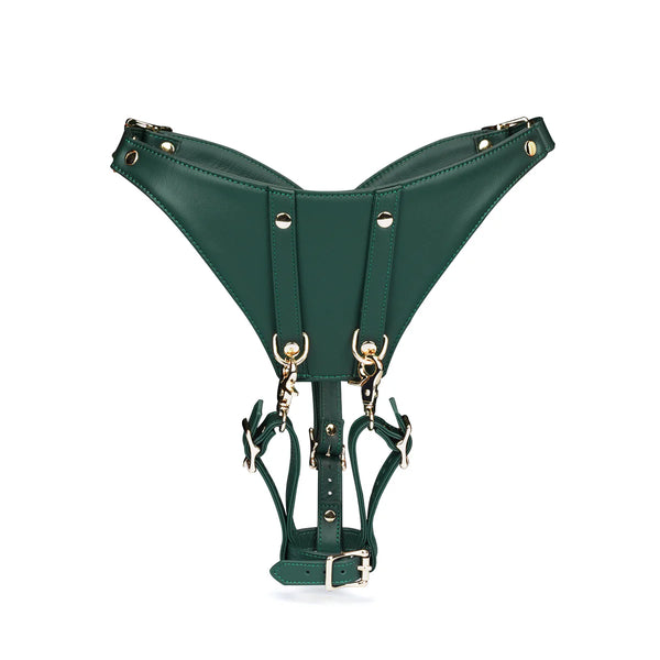 Forced Orgasm Wand Massager Harness Belt by Liebe Seele